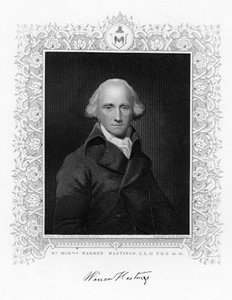 Warren Hastings, der erste Generalgouverneur von Britisch-Indien, 19. Jahrhundert