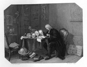 Petrus Camper, niederländischer Anatom, Anthropologe und Naturforscher, ca. 1870