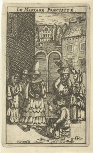 Schuster bei der Arbeit von H. de Cocq