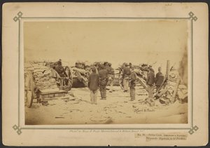 Abschnitt Capt. Ashcrofts Batterie, 12-Pfünder Napoleons, in 2. Parallel