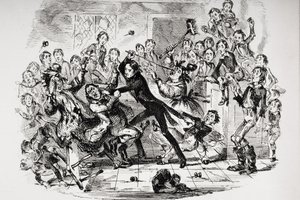 Illustration für Charles Dickens