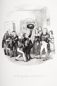 Illustration für Charles Dickens