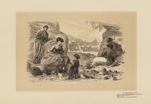 Skizzen am Meer, Nr. 6, Kein schlechter Tipp von Hablot Knight (1815 92) Browne