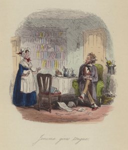 Illustration für Lewis Arundel oder Die Eisenbahn des Lebens von Frank E. Smedley von after Hablot Knight Browne