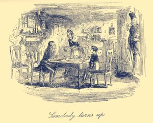 David Copperfield von Hablot Knight Browne