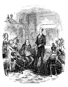 Dombey & Sohn von Charles Dickens von Hablot Knight Browne
