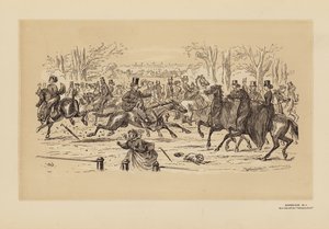 Rotten Row, Nr. 1, Wie es war von Hablot Knight (1815 92) Browne