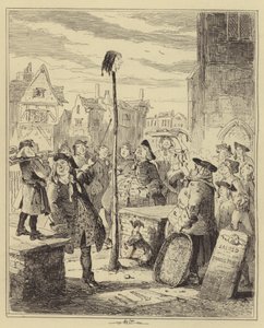 Eine Abstimmung auf einem Pfahl von Hablot Knight Browne