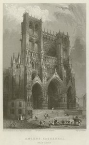 Kathedrale von Amiens, Westfassade von Hablot Knight Browne