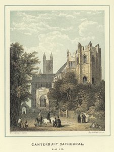 Canterbury Cathedral, Ostende von Hablot Knight Browne