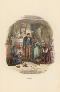 Illustration für David Copperfield von Hablot Knight Browne