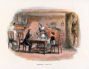 Illustration für David Copperfield von Hablot Knight Browne