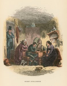 Illustration für Dombey und Sohn von Hablot Knight Browne
