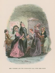 Illustration für Martin Chuzzlewit von Hablot Knight Browne