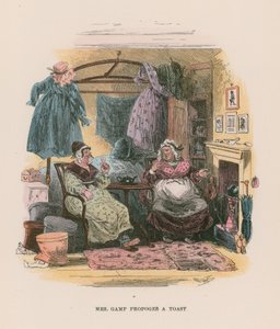 Illustration für Martin Chuzzlewit von Hablot Knight Browne