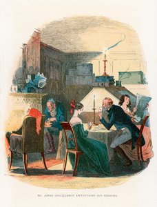 Illustration für Martin Chuzzlewit von Hablot Knight Browne
