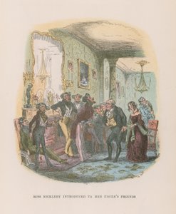 Illustration für Nicholas Nickleby von Hablot Knight Browne