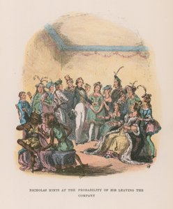 Illustration für Nicholas Nickleby von Hablot Knight Browne