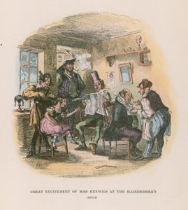 Illustration für Nicholas Nickleby von Hablot Knight Browne