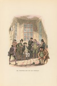 Illustration für Pickwick Papers von Hablot Knight Browne