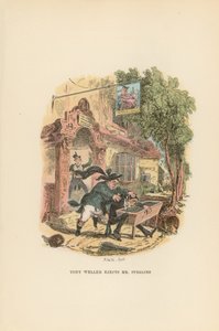 Illustration für Pickwick-Papiere von Hablot Knight Browne
