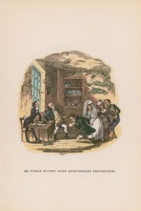 Illustration für Pickwick Papers von Hablot Knight Browne