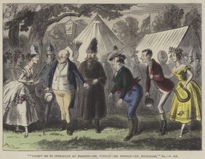 Illustration für Die Pickwickier von Hablot Knight Browne