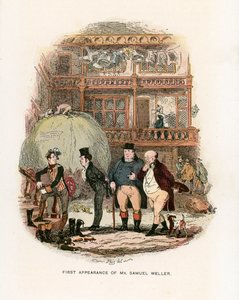 Illustration für die Pickwick-Papiere von Hablot Knight Browne