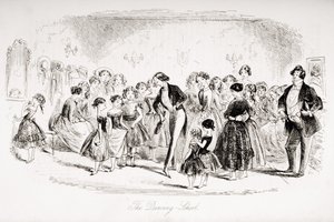 Die Tanzschule, Illustration aus 