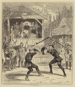Kampfprobe von Hablot Knight Browne