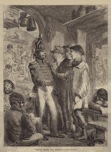 Wer dient der Königin? von Hablot Knight Browne