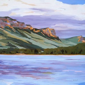 Ankommender Regen, Haviland Lake, um 2024 von Hadley Rampton