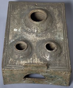 Miniaturherd, China. Chinesische Zivilisation, Han-Dynastie, 3. Jahrhundert v. Chr.-3. Jahrhundert n. Chr.