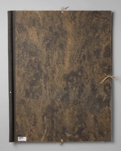 Mappe mit Dokumenten und Fragmenten zu Malle Babbe von Han van Meegeren