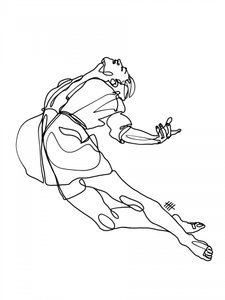 Expressive Figurenstudie
