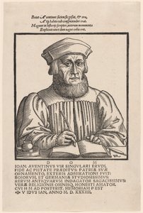 Johann Aventinus (Johann Turmair) von Hanns Lautensack