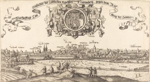 Ansicht von Nürnberg von Osten [Mittelteil]