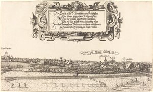 Ansicht von Nürnberg von Osten [rechter Abschnitt] von Hanns Lautensack