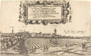 Ansicht von Nürnberg von Westen [rechter Abschnitt]