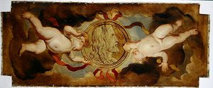 Medallion-Porträt von Albrecht Dürer (1471-1528)
