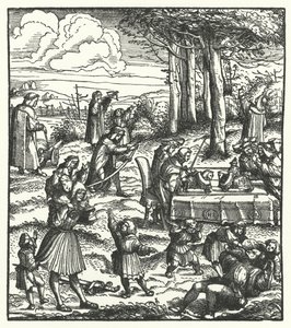 Erzherzog Maximilian von Österreich mit seinen Spielkameraden als Kind von Hans (after) Burgkmair