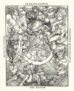 Holzschnitt aus De Remediis Utriusque Fortunae (Heilmittel für Glück und Unglück) von Petrarca von Hans (after) Burgkmair