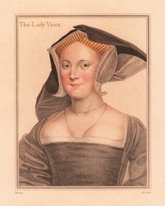Elizabeth Cheney, Lady Vaux, 1812 von Hans (after) Holbein the Younger