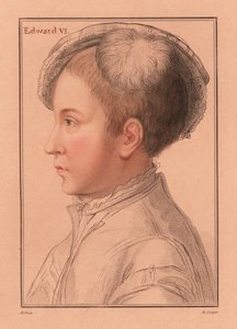 König Edward VI. von England von Hans (after) Holbein the Younger