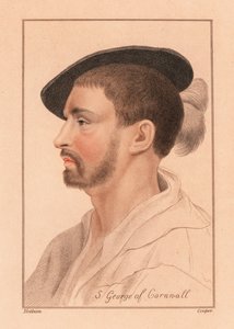 Simon George von Quocoute, Cornwall von Hans (after) Holbein the Younger