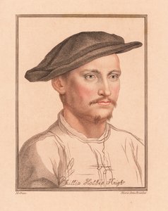Sir Philip Hoby, englischer Botschafter beim Heiligen Römischen Reich von Hans (after) Holbein the Younger