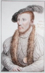 William Parr (1513-71) Marquess of Northampton, graviert von Francesco Bartolozzi 1796 von Hans (after) Holbein the Younger