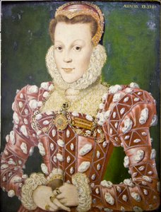 Porträt von Mary Browne, Gräfin von Southampton