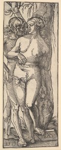 Adam und Eva, 1519 von Hans Baldung