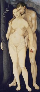 Adam und Eva, 1531 von Hans Baldung
